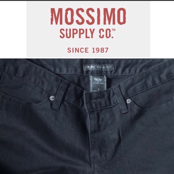 ♻️👖 Black Skinny Jeans MOSSIMO - Picture 2 of 7